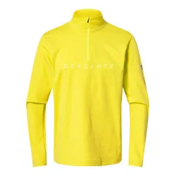 Bluza Descente Chest Logo T-Neck Yellow (druga warstwa) 2026