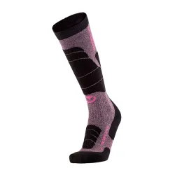 Skarpety narciarskie damskie Therm-ic Ski Merino Reflector Black Pink 2026