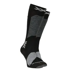 Skarpety narciarskie X-Socks Ski Discover Black Light Grey 2026