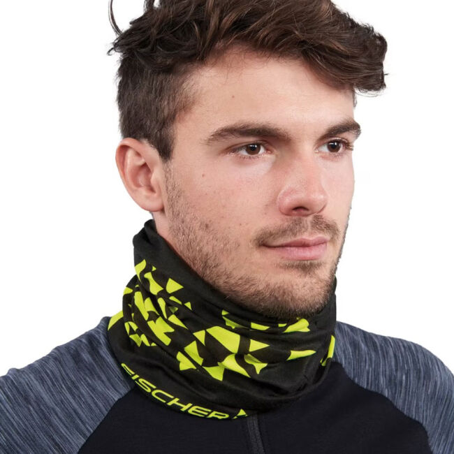 Komin termoaktywny Fischer Bandana CI Logo Bandana Black 2026