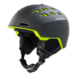 Kask narciarski Head Rev Black Lime