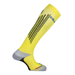 Skarpety narciarskie Salomon Winter Compression Corona Yellow