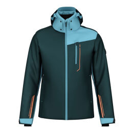 Kurtka narciarska Head Supershape Jacket Men Green Blue 2026