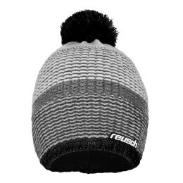 Czapka Reusch Enzo Beanie Black Grey White