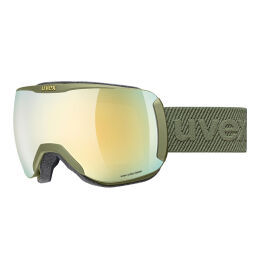 Gogle narciarskie Uvex Downhill 2100 CV Croco Mat Mirror Gold OTG 2023