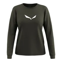 Koszulka techniczna damska Salewa Eagle Solidlogo Dry Long Sleeve Tee Dark Olive 2026