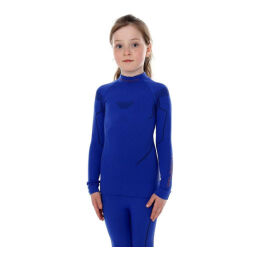 Bluza dziecięca termoaktywna Brubeck Thermo Cobalt