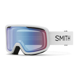 Gogle narciarskie Smith Frontier White Blue Sensor S1 2024
