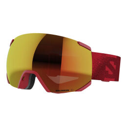 Gogle narciarskie snowboardowe Salomon Radium ML Red Mid Red S2 2024