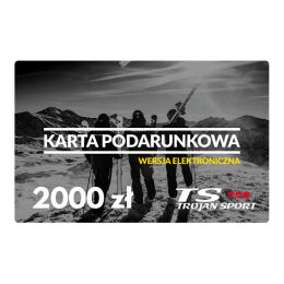 Karta podarunkowa Trojan Sport 2000 zł wersja elektroniczna