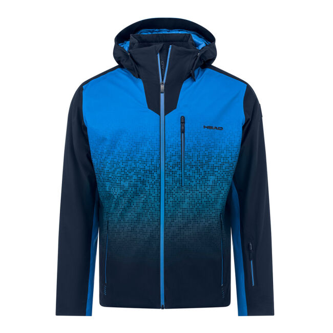 Kurtka narciarska Head Supershape Jacket Black Blue 2024