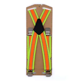 Szelki do spodni narciarskich TopGal Orange Yellow