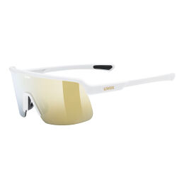 Okulary sportowe Uvex Dyrt White Matt / Mirror Gold S3 2026