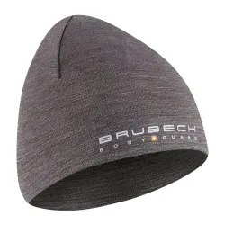 Czapka termoaktywna Brubeck Active Wool Hat z wełną merino Steel 2026
