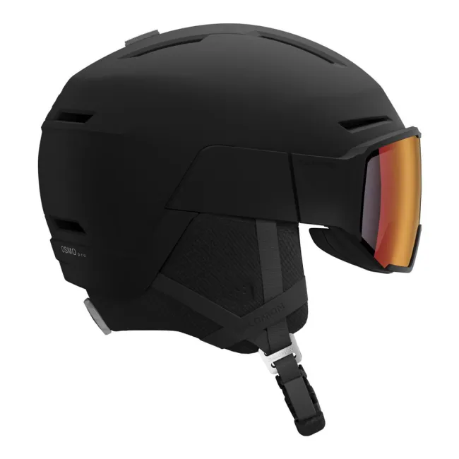 Kask narciarski Salomon Osmo Pro Sigma Photo Black / Poppy Red z fotochromem 2026