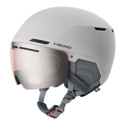 Kask narciarski damski Head Cinema W White Silver Red S2 2025