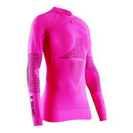 Bluza damska termoaktywna termiczna X- Bionic Energizer 4.0 Neon Flamingo 2023