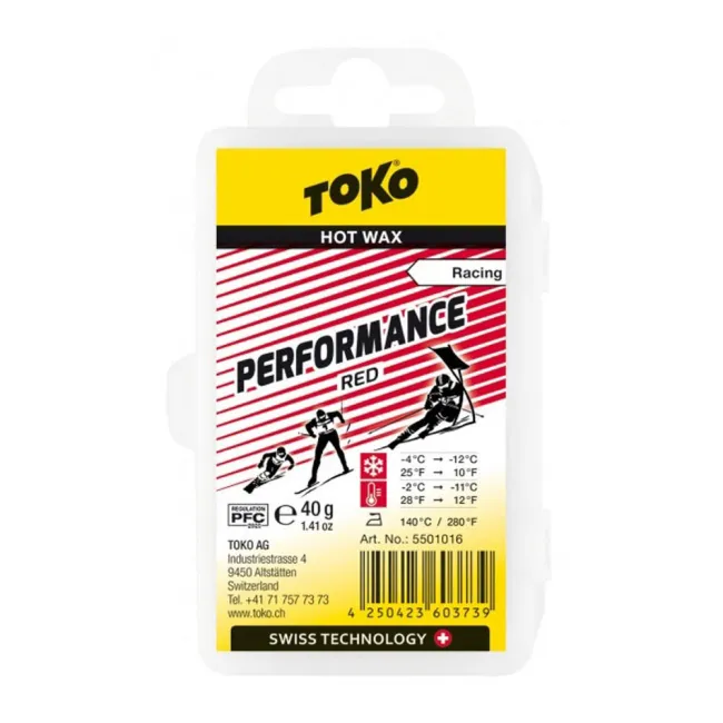 Smar na zimno Toko Performance Red 40g 2026