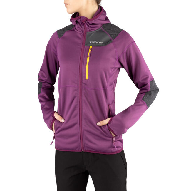 Kurtka bluza techniczna damska Viking Yosemite Lady Magenta Purple 2025