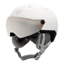 Kask narciarski damski Rossignol Fit Visor Impacts W White 2025