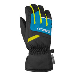 Rękawice narciarskie młodzieżowe Reusch Bennet R-Tex XT Junior Black Blue Yellow 2025