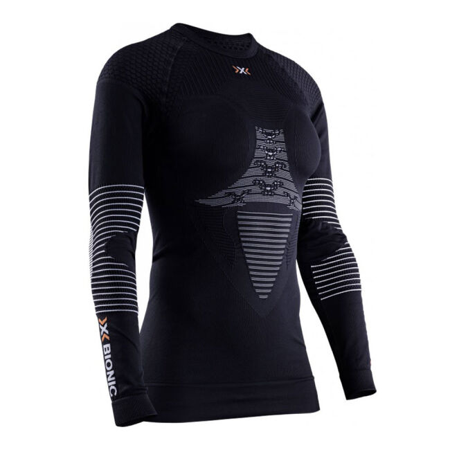 Bluza damska termoaktywna termiczna X- Bionic Energizer 4.0 Black 2023