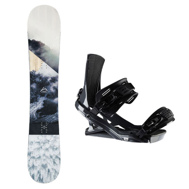 Zestaw Snowboardowy Head True 2.0 + Head FX One LYT Anthracite 2025