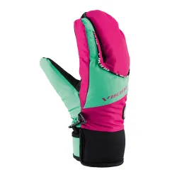 Rękawice narciarskie dziecięce Viking Fin Lobster Purple Mint