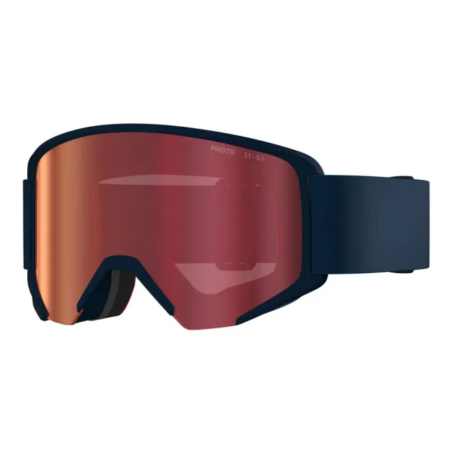Gogle narciarskie Atomic Savor L Photo Deep Ocean / Red OTG S1-S3 2026