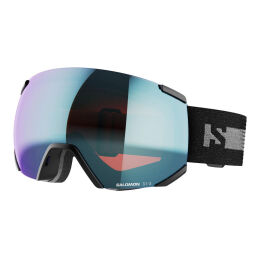 Gogle narciarskie snowboardowe Salomon Radium Photo Black Blue OTG S1-S3 z fotochromem 2025