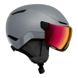 Kask narciarski Atomic Revent Visor Photo Limestone / Red z fotochromem 2027