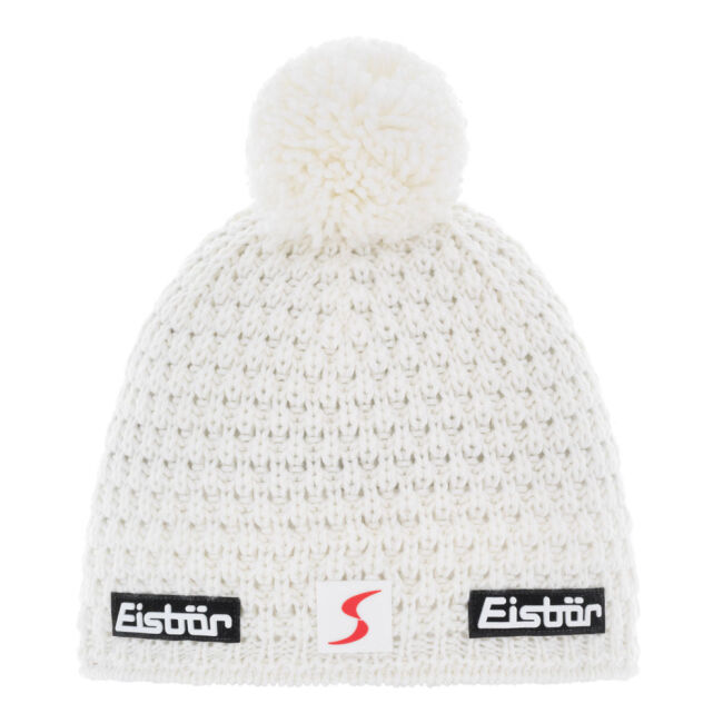 Czapka Eisbar Trail Pompon MU SP White 2024