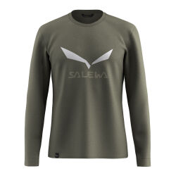 Koszulka techniczna Salewa Solidlogo Dry Long Sleeve Tee Faded Green 2026