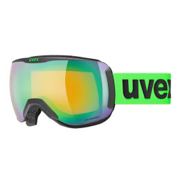 Gogle narciarskie Uvex Downhill 2100 CV Black Mat Mirror Green OTG 2023