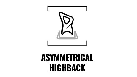 ASYMMETRICAL HIGHBACK